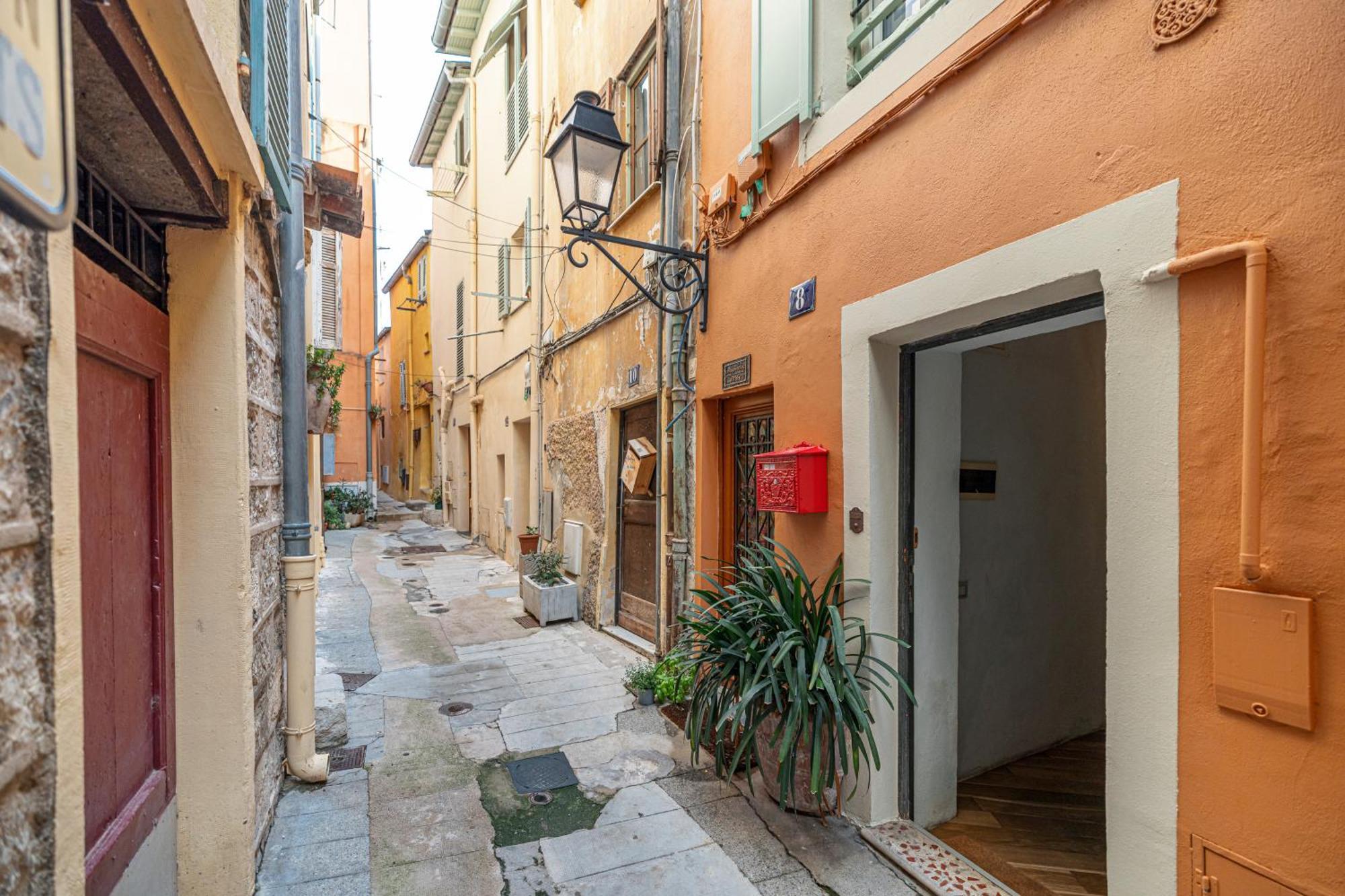 Le Bougainvillier Menton Vieille Ville Exterior foto