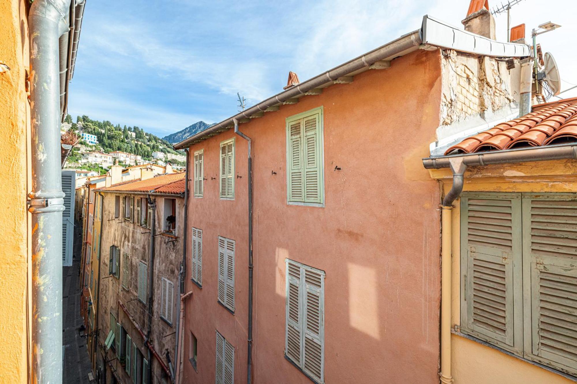 Le Bougainvillier Menton Vieille Ville Exterior foto