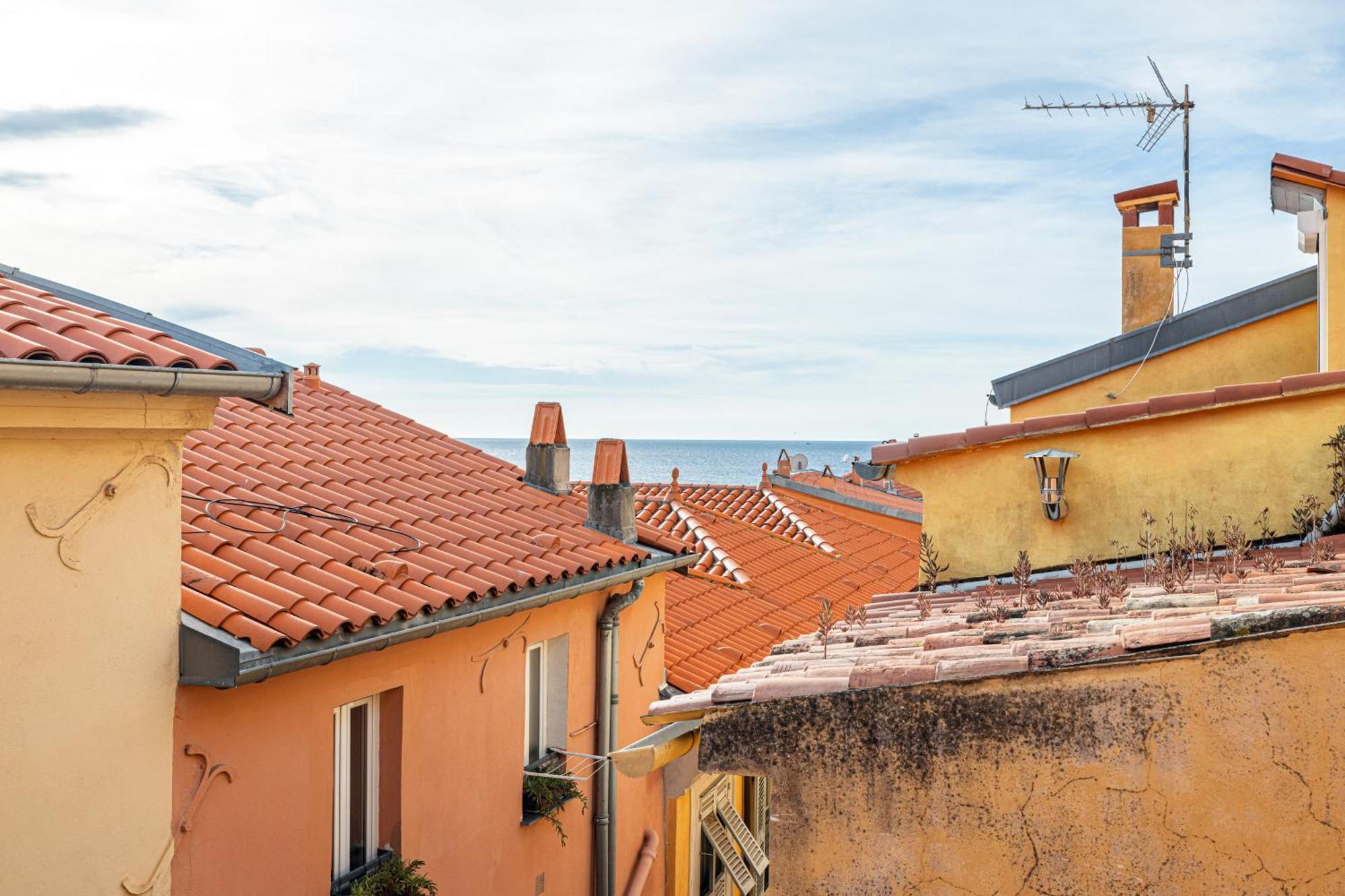 Le Bougainvillier Menton Vieille Ville Exterior foto
